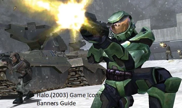 halo (2003) game icons banners